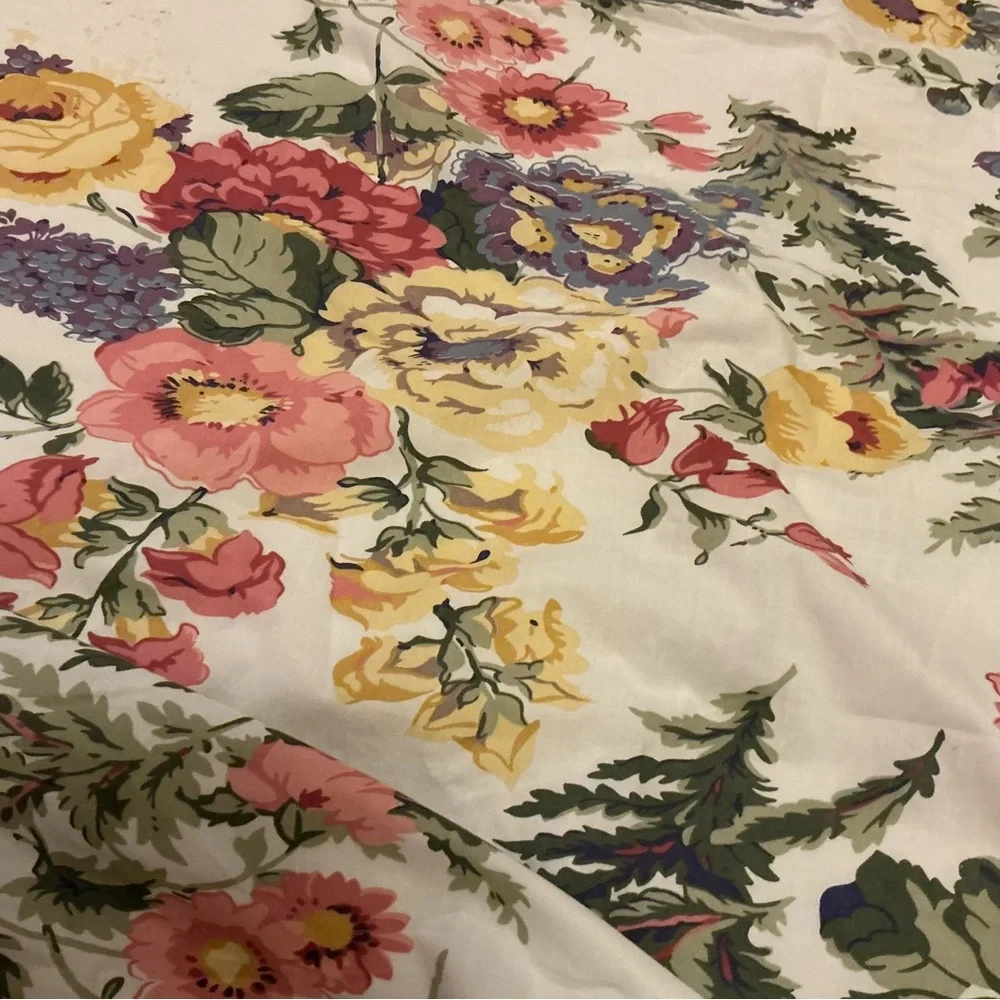 Vintage Cotton Floral Duvet